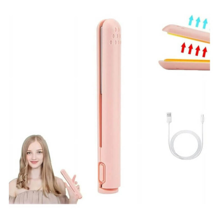 Przenośna prostownica do włosów i lokówka USB - obrazek 6